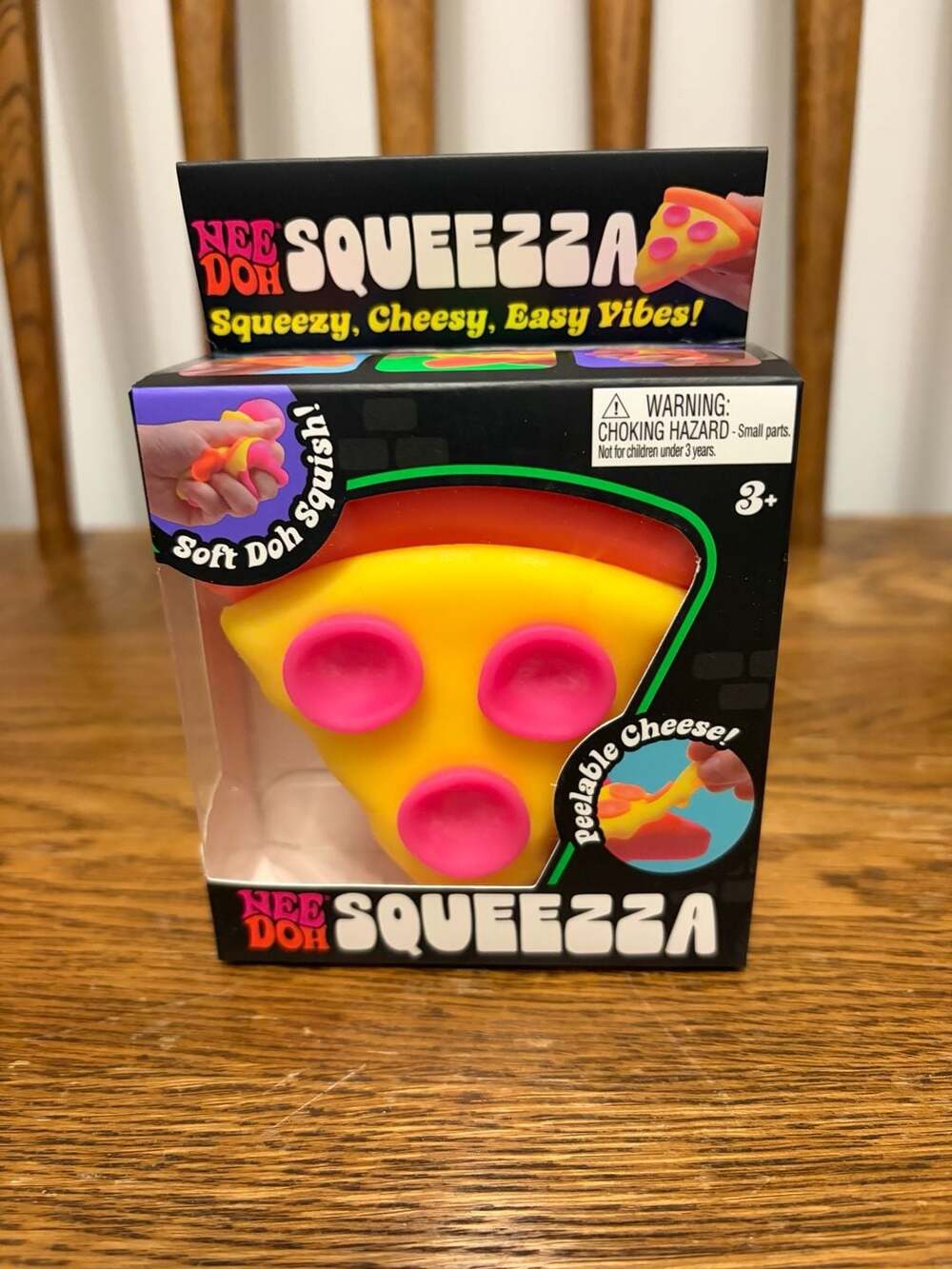 NeeDoh Squeezza Pizza Squeeze Fidget Toy New